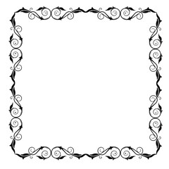 frames in vintage style with elements of ornament, art, pattern, background, texture