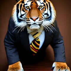 Tiger in a Suit