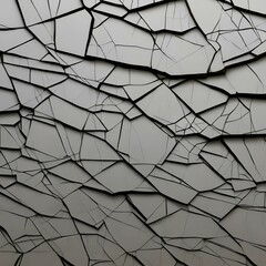 Abstract texture of a cracked concrete wall2, Generative AI