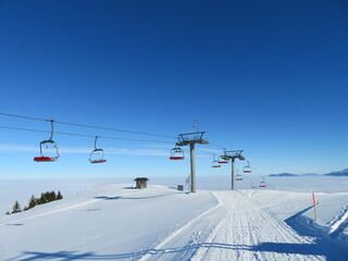 Obraz premium Winter in den Begen