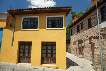 Fototapeta na wymiar Building in Buldan Town, Denizli, Turkiye