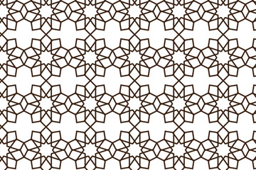 Traditional geometric Islamic Pattern Background