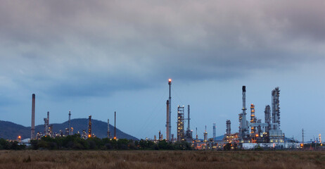 Fototapeta na wymiar oil refinery produced from crude oil, petroleum