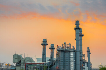 power plant from natural gas for industrial plants