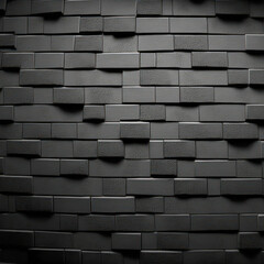 Obraz premium Abstract black wall texture background Generative ai.