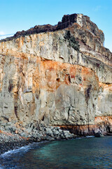 Cliff in holiday village Puerto de Mogan © Sunday