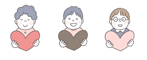 ハートを持った男の子