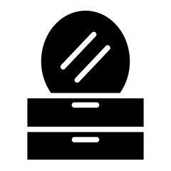 dressers glyph icon