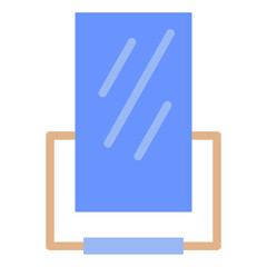 glass flat icon
