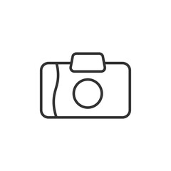 Camera icon. Photography symbol modern, simple, vector, icon for website design, mobile app, ui. Vector Illustration