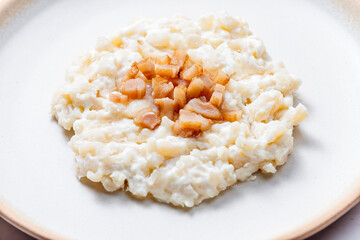 typical Slovakian food called halusky