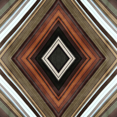 Vintage Wood Diamonds