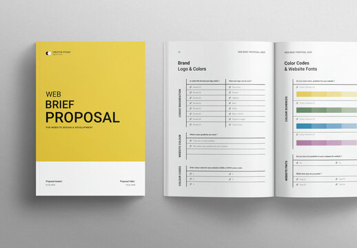 Web Brief Proposal Template