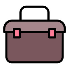 toolbox color line icon