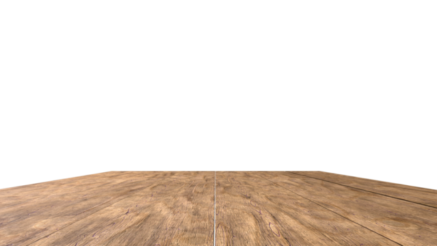 Empty wooden texture board or table top view isolated background