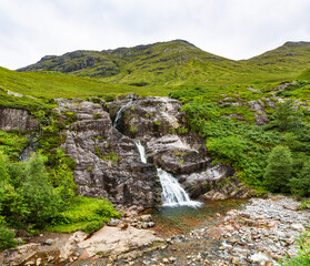Beautiful views of the Glencoe valley