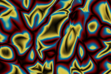 Gradient abstract art with pattern graphic design illustration