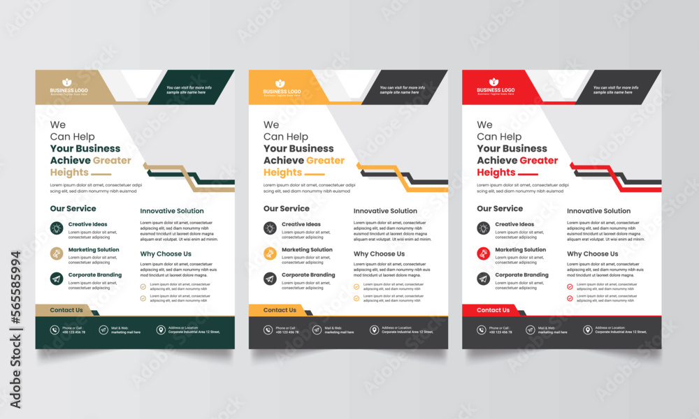 Wall mural modern blue and green design template for poster flyer brochure cover leaflet. design layout with tr