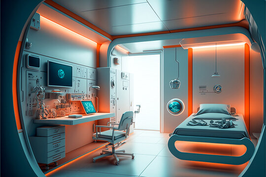 Space Capsule Medical Room