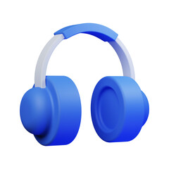 earphone 3d icon ecommerce