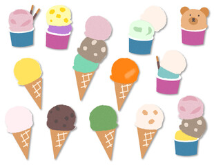 アイスクリームいっぱいセット