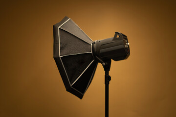 Luce flash shooting set fotografico. Luce opaca, diffusore per set professionali.