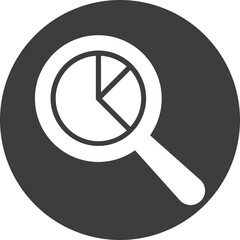 Forecast, magnifier  Vector Icon which can easily modify or edit
