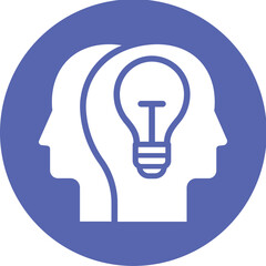 Bulb, develop idea  Vector Icon which can easily modify or edit

