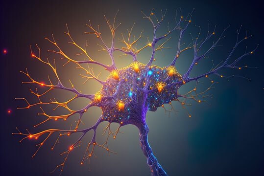 synapse, neural communication in humans. thought-out awareness the connections between nerve cells in the brain. Generative AI - Powered by Adobe