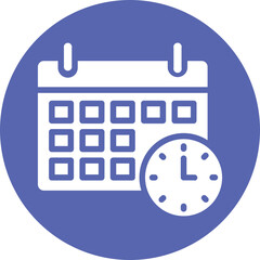 Calendar, date Vector Icon which can easily modify or edit
