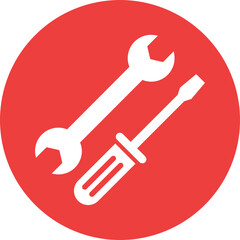 Constructor tool, garage tool Vector Icon which can easily modify or edit
