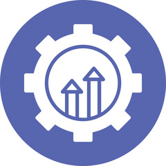 Cog, cogwheel Vector Icon which can easily modify or edit
