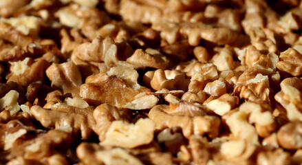 cracked walnuts
