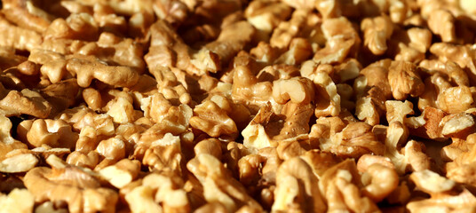 cracked walnuts
