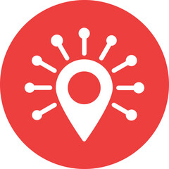 Gps, logistics Vector Icon which can easily modify or edit

