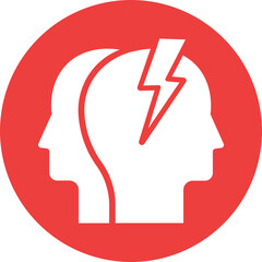 Business conflict, clash Vector Icon

