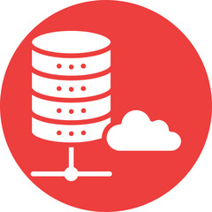 Database, network Vector Icon

