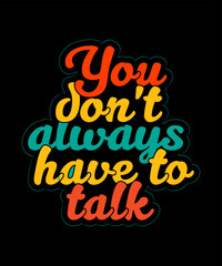 typography t-shirt best design vector 