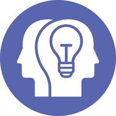 Bulb, develop idea Vector Icon

