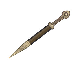 Georgian Sword Tourism Composition