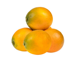 Orange kumquat isolated on transparent png