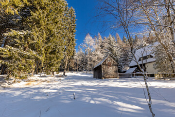 Winter im Erzgebirge