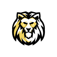 Lion King Mascot Sports Logo Design Templates