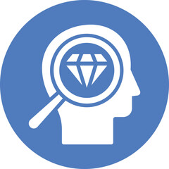 Diamond, distinctive Vector Icon

