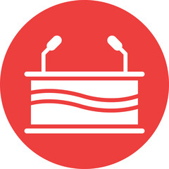 Conference, election Vector Icon
