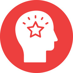 Bright, cleverness Vector Icon

