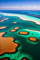 Obraz premium Tropical's Beach - water background