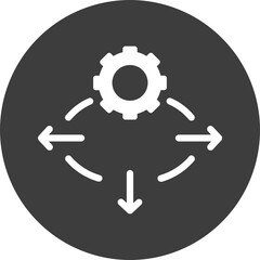 Bi, business intelligence Vector Icon

