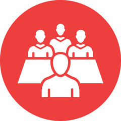 Conference, conversation Vector Icon