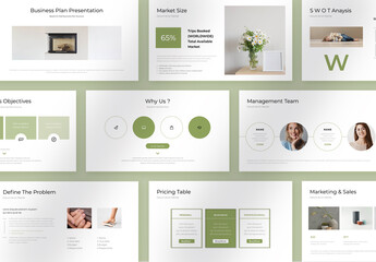Business Plan Presentation Layout